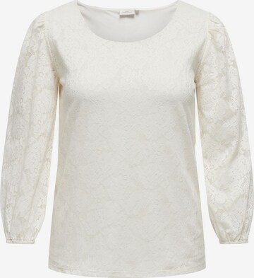 ONLY Carmakoma Blouse in White: front