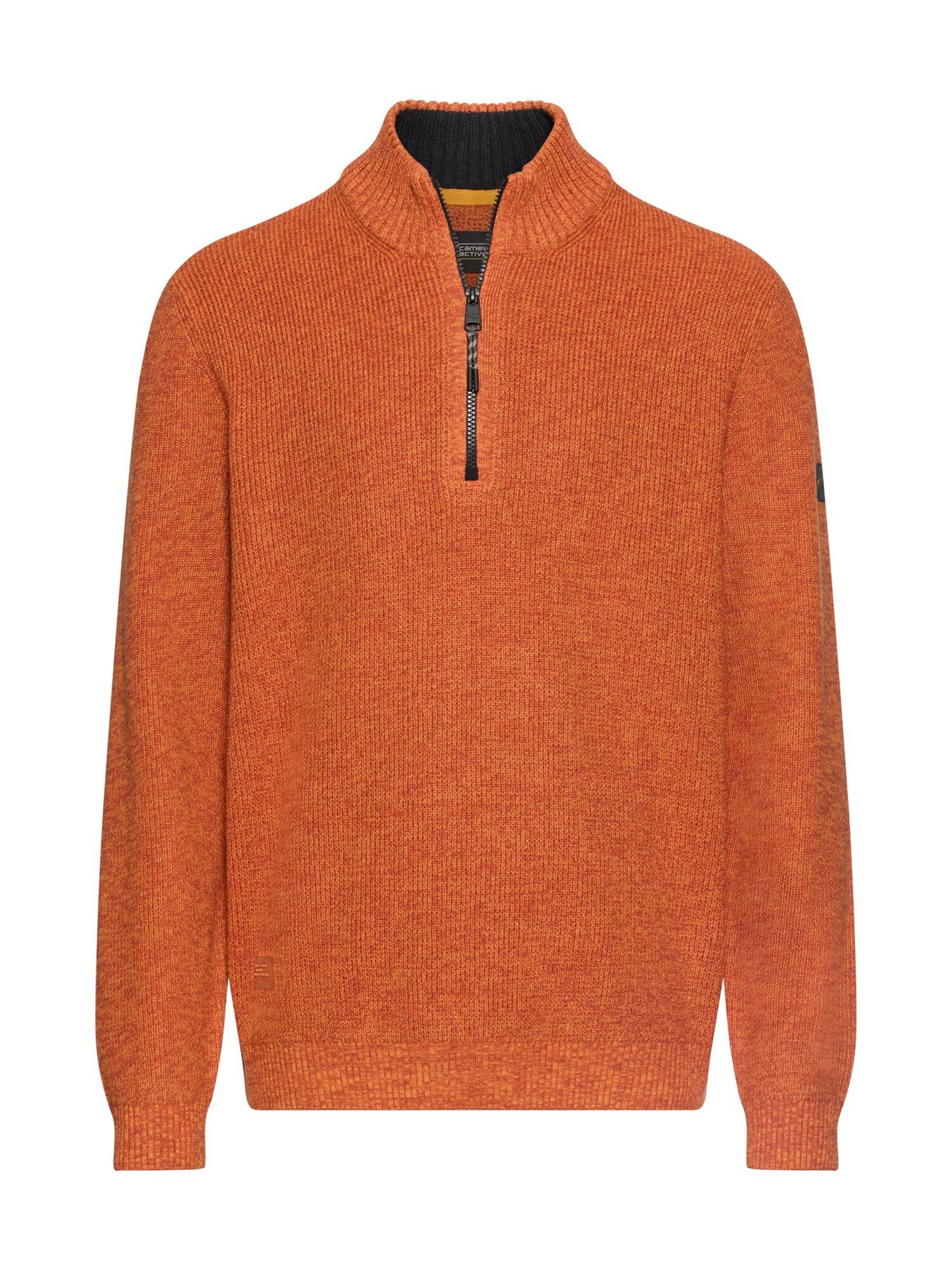 CAMEL ACTIVE Sweater in Orange: front