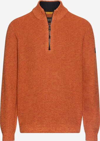 CAMEL ACTIVE Sweater in Orange: front