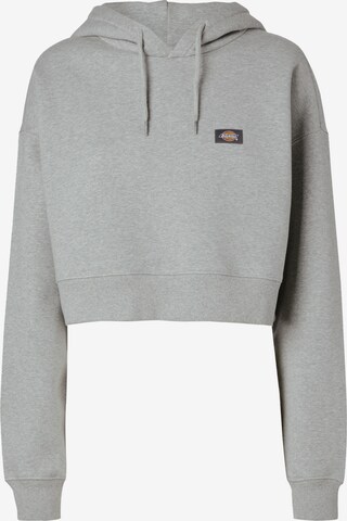 DICKIES Sweatshirt 'OAKPORT' in Grau: predná strana