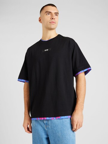 Versace Jeans Couture Shirt in Black: front