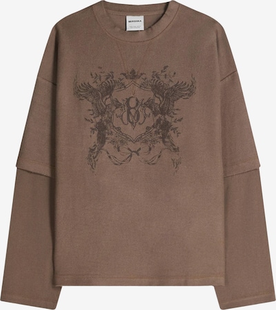 Bershka Sweater majica u čokolada / tamno smeđa, Pregled proizvoda