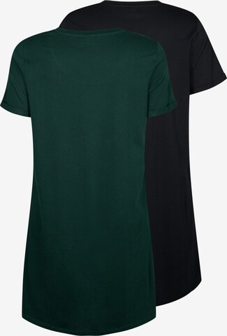 Chemise de nuit 'MALLY' Zizzi en vert