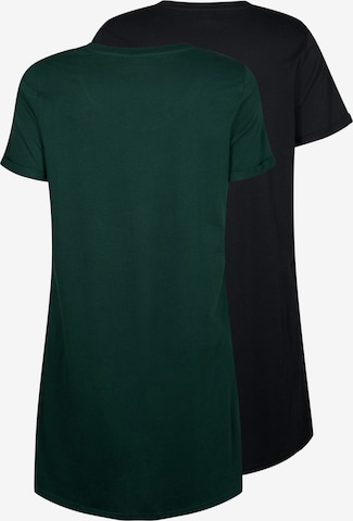Zizzi - Camiseta de noche 'MALLY' en verde