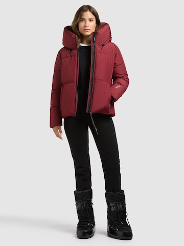 Veste d’hiver 'Audrey2' khujo en rouge