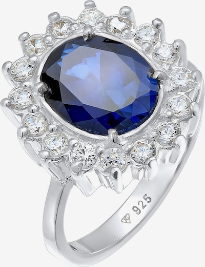 ELLI Ring in Dark blue / Silver, Item view