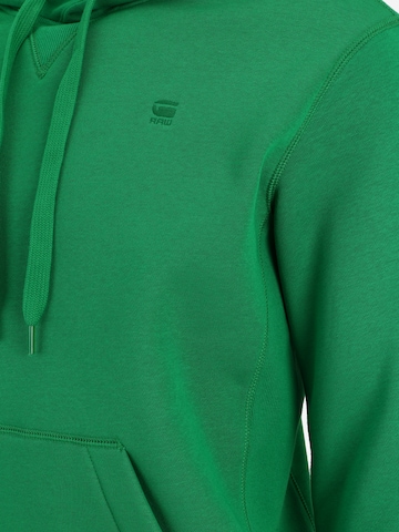 zaļš G-Star RAW Sportisks džemperis 'Premium Core'