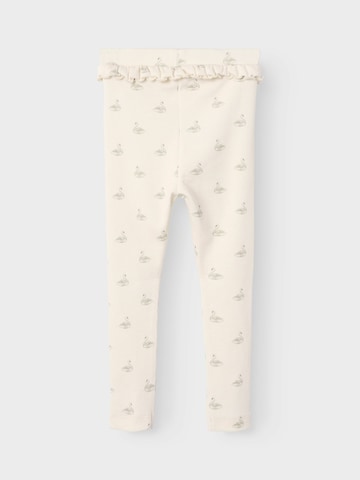Lil'Atelier Skinny Leggings 'NMFGavo' in Beige