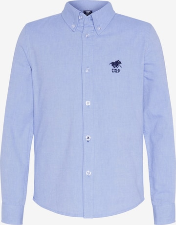 Polo Sylt Regular Fit Hemd in Blau: predná strana