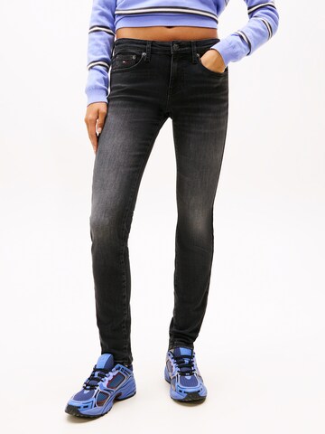Skinny Jeans di Tommy Jeans in nero: frontale