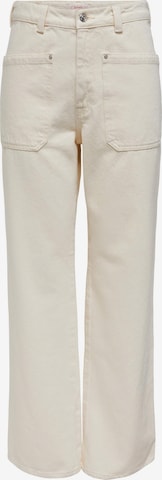 ONLY Regular Jeans 'Heath' i beige: forside