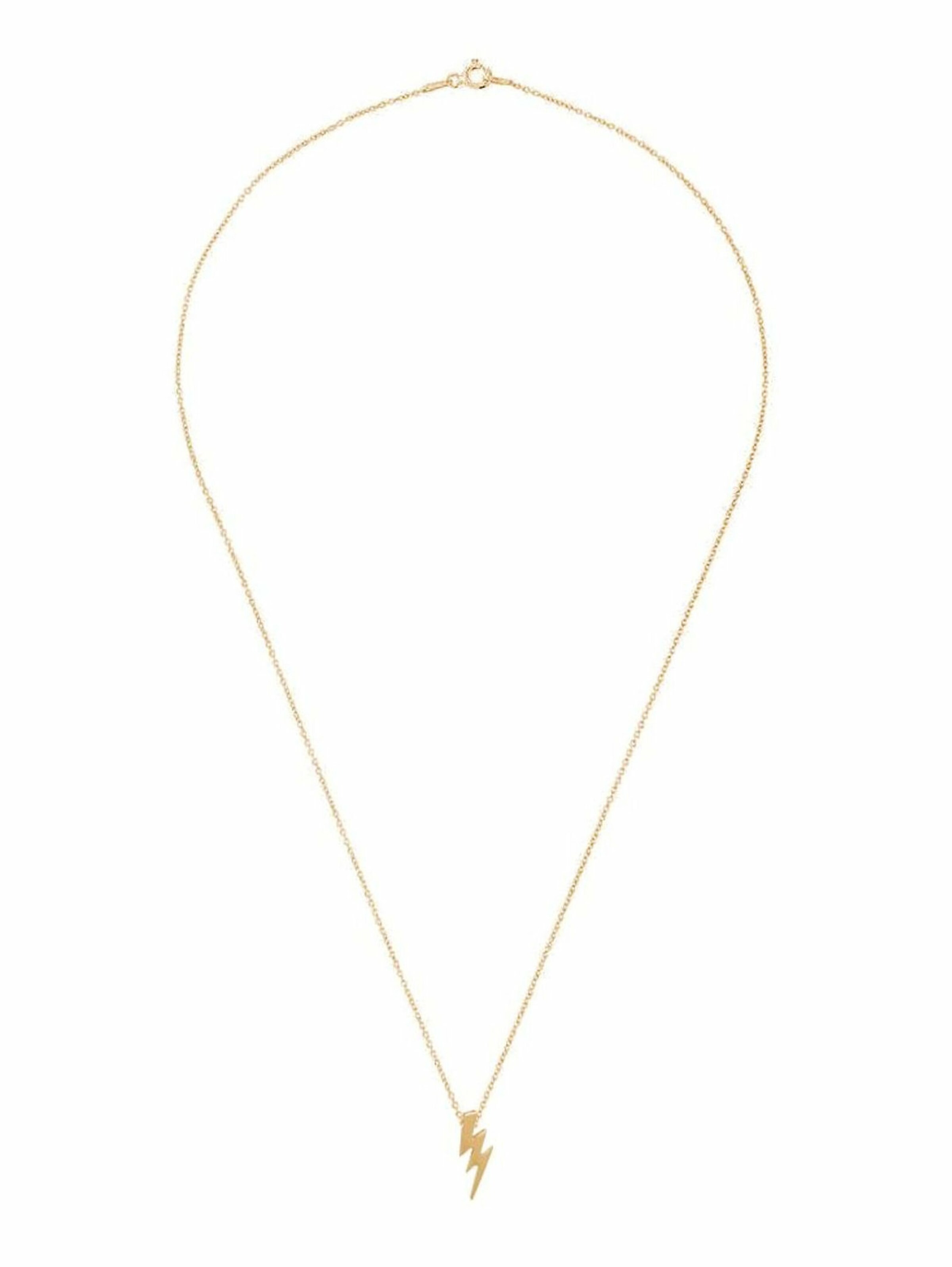 Gemshine Necklace 'BLITZ' in Gold: front