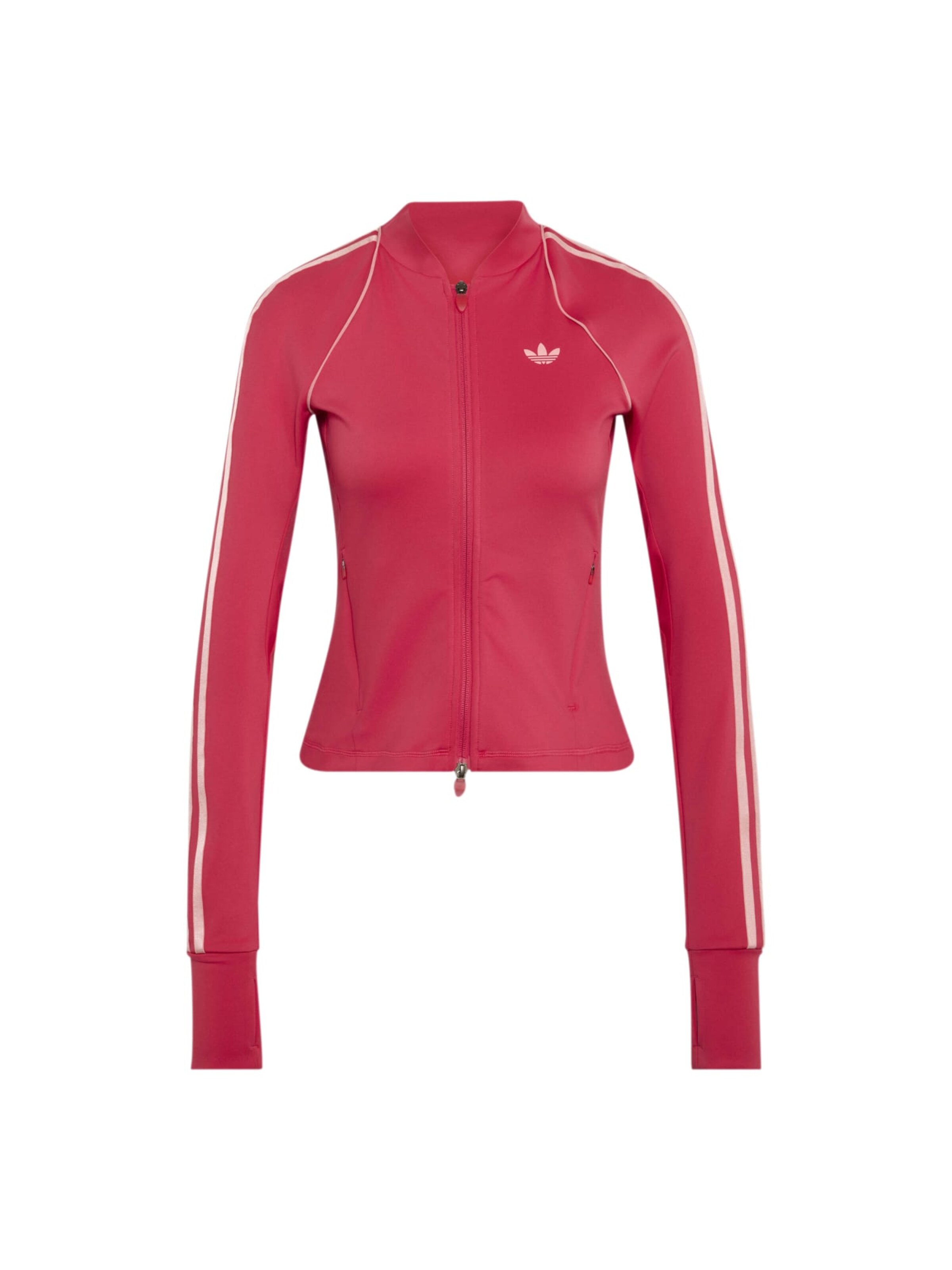 ADIDAS PERFORMANCE Træningsjakke 'OG SP' i S i mørk pink / hvid, Produktvisning