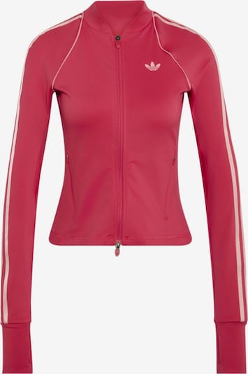 ADIDAS PERFORMANCE adidas Originals Superstar Midlayer-Hemd in S in dunkelpink / weiß, Produktansicht