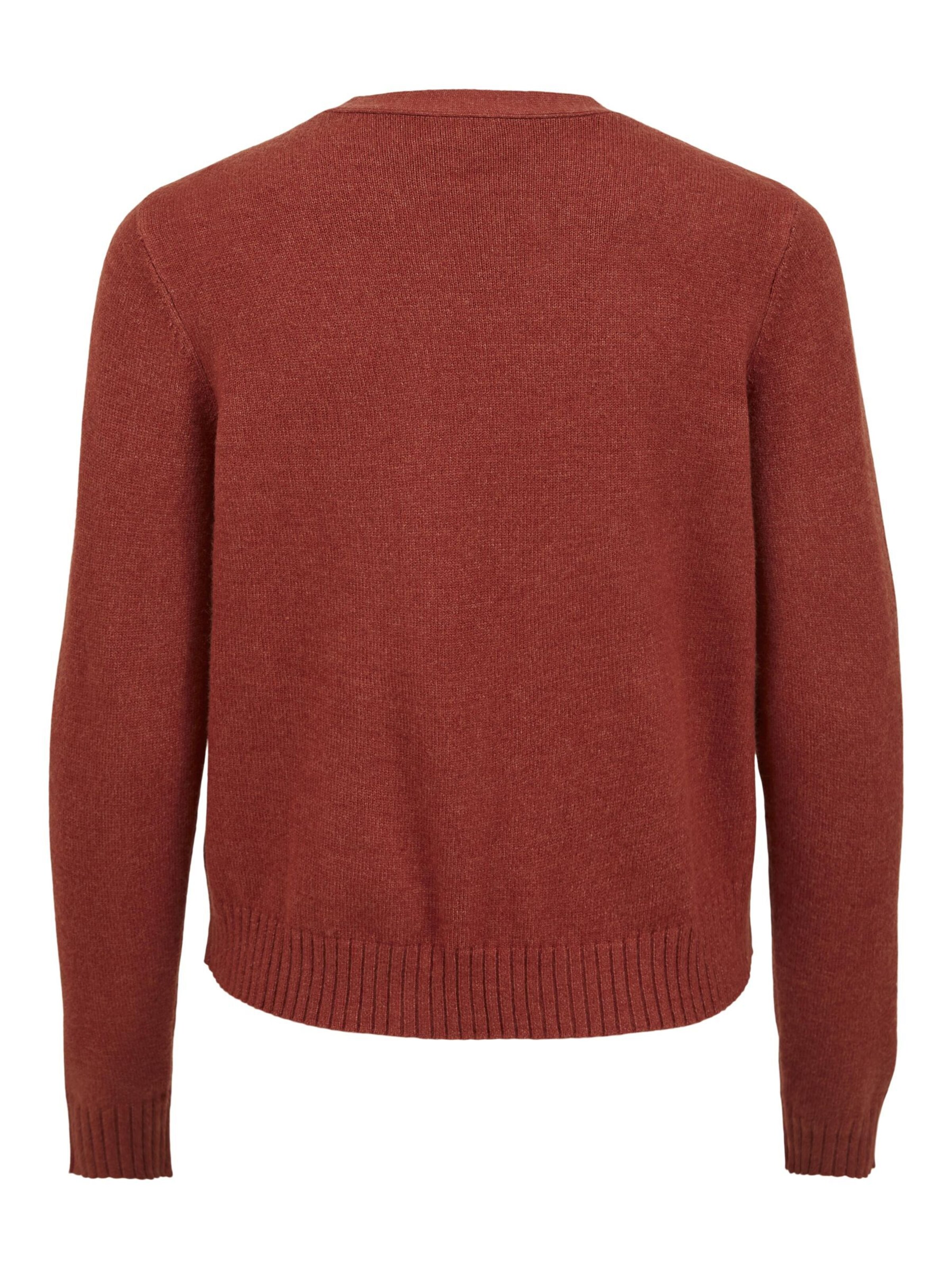 VILA Strickjacke 'Ril' in Rot