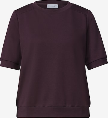 Street One Studio Shirt in Purple: front