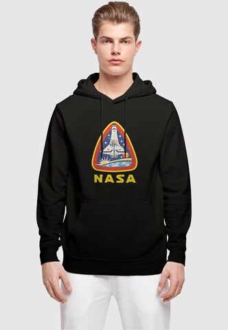 Merchcode Sweatshirt 'NASA - Lift Off' in Schwarz: predná strana