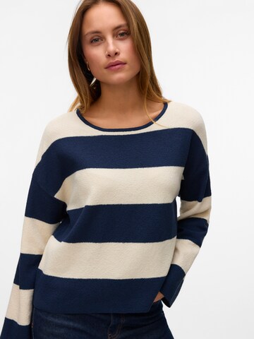 VERO MODA Pulover 'VMWANDA' | modra barva