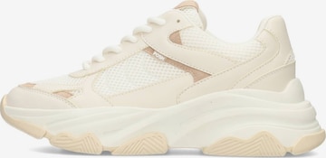 Baskets basses 'Gigi' POSH by Poelman en beige : devant