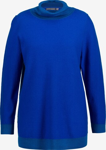 Ulla Popken Sweater in Blue: front