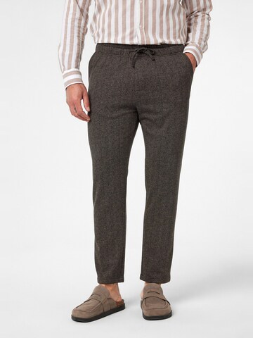 Williot - Tapered Pantalón chino 'Alejandro' en marrón: frente