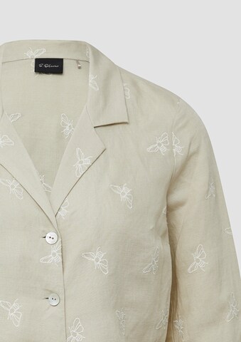 s.Oliver BLACK LABEL Blouse in Beige