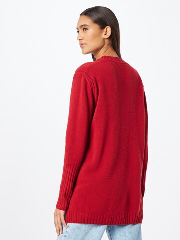 UNITED COLORS OF BENETTON Pullover in Rot