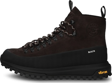 BLACKSTONE Lace-up boots 'V-MARKHAH' in Brown: front