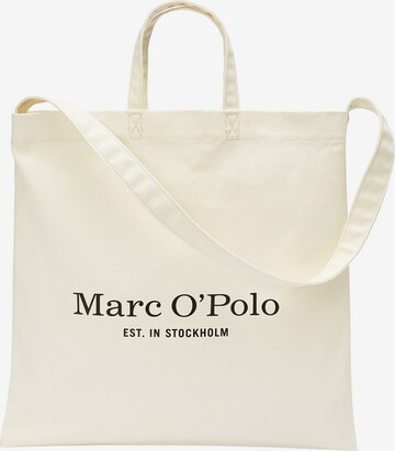 Cabas Marc O'Polo en blanc : devant