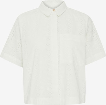 b.young Blouse in White: front
