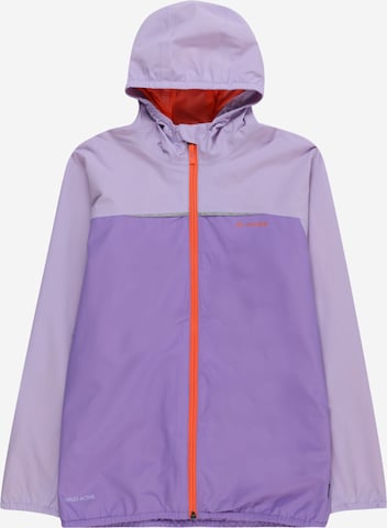 Veste outdoor 'Turaco' VAUDE en violet : devant