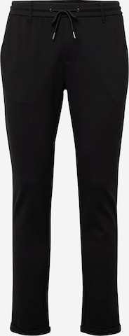 Pantalon à pince 'Eberlein' INDICODE en noir : devant