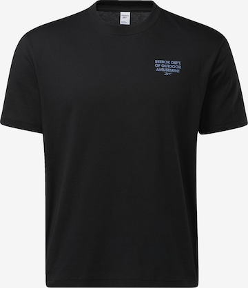 Reebok Classics Shirt in Zwart: voorkant