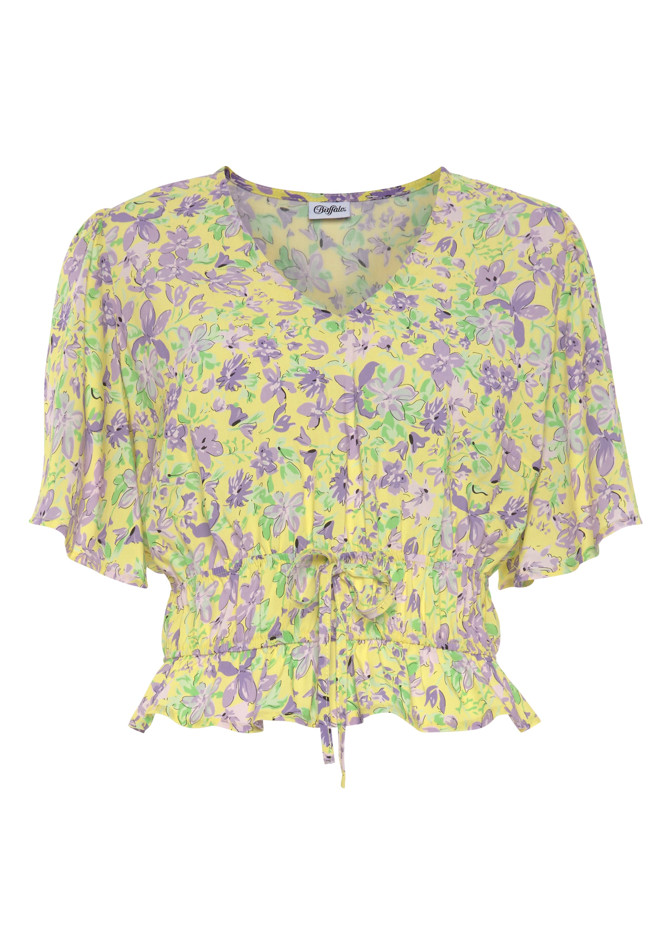 BEACH TIME Blúzka - Zmiešané farby: predná strana