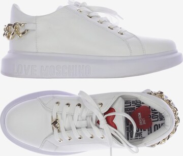 Love Moschino Sneaker 41 in Weiß: predná strana