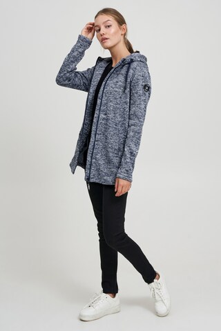 Oxmo Fleece Jacket 'Kaira' in Black