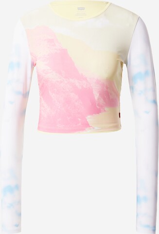 LEVI'S ® T-shirt 'Graphic Second Skin' i blandade färger: framsida