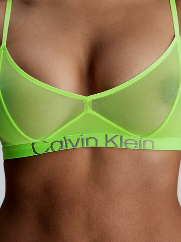 Calvin Klein Underwear Bustier BH 'Future Shift' in Groen