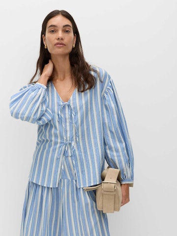 Marks & Spencer Bluse in Blau: Vorderseite