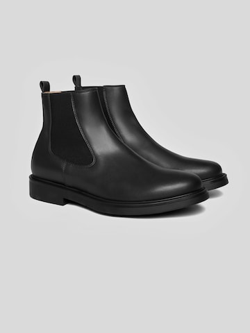 Solari Milano Chelsea boots i svart