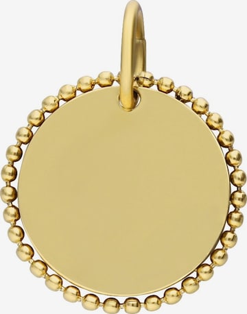 Lucardi Pendant in Gold: front