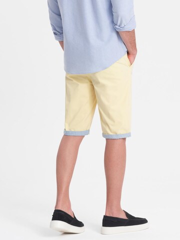 Ombre Regular Chino in Geel