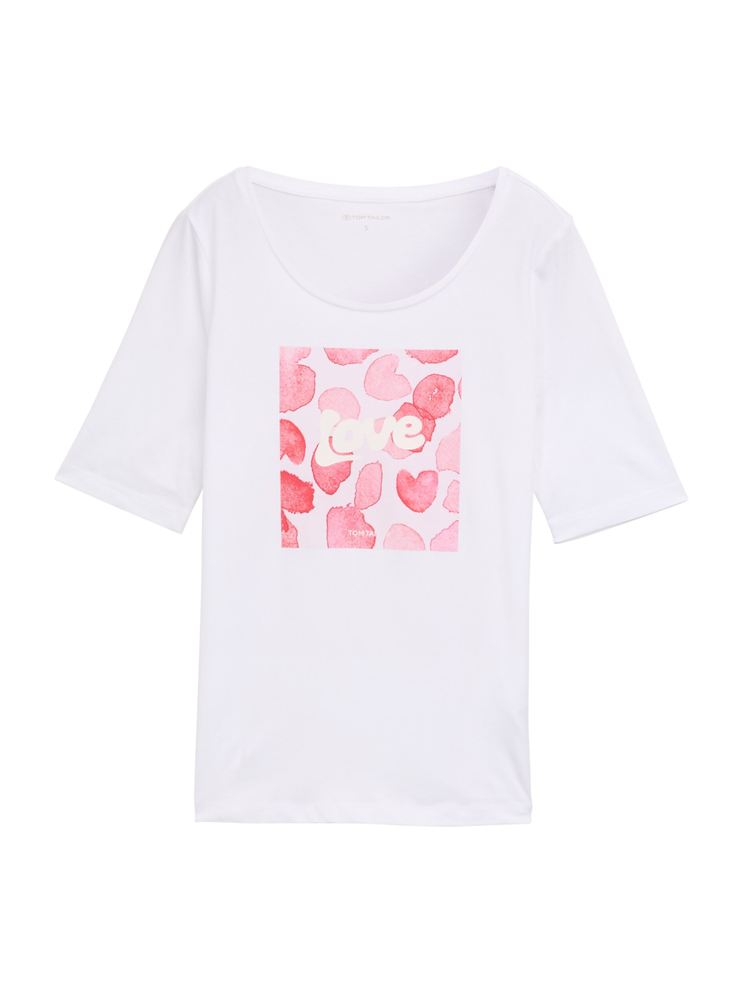 TOM TAILOR Shirts i hvid: forside