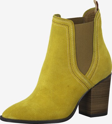 TAMARIS Chelsea boots in Geel: voorkant