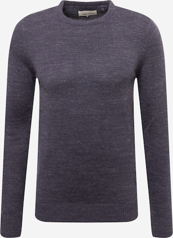 BLEND - Jersey en gris: frente