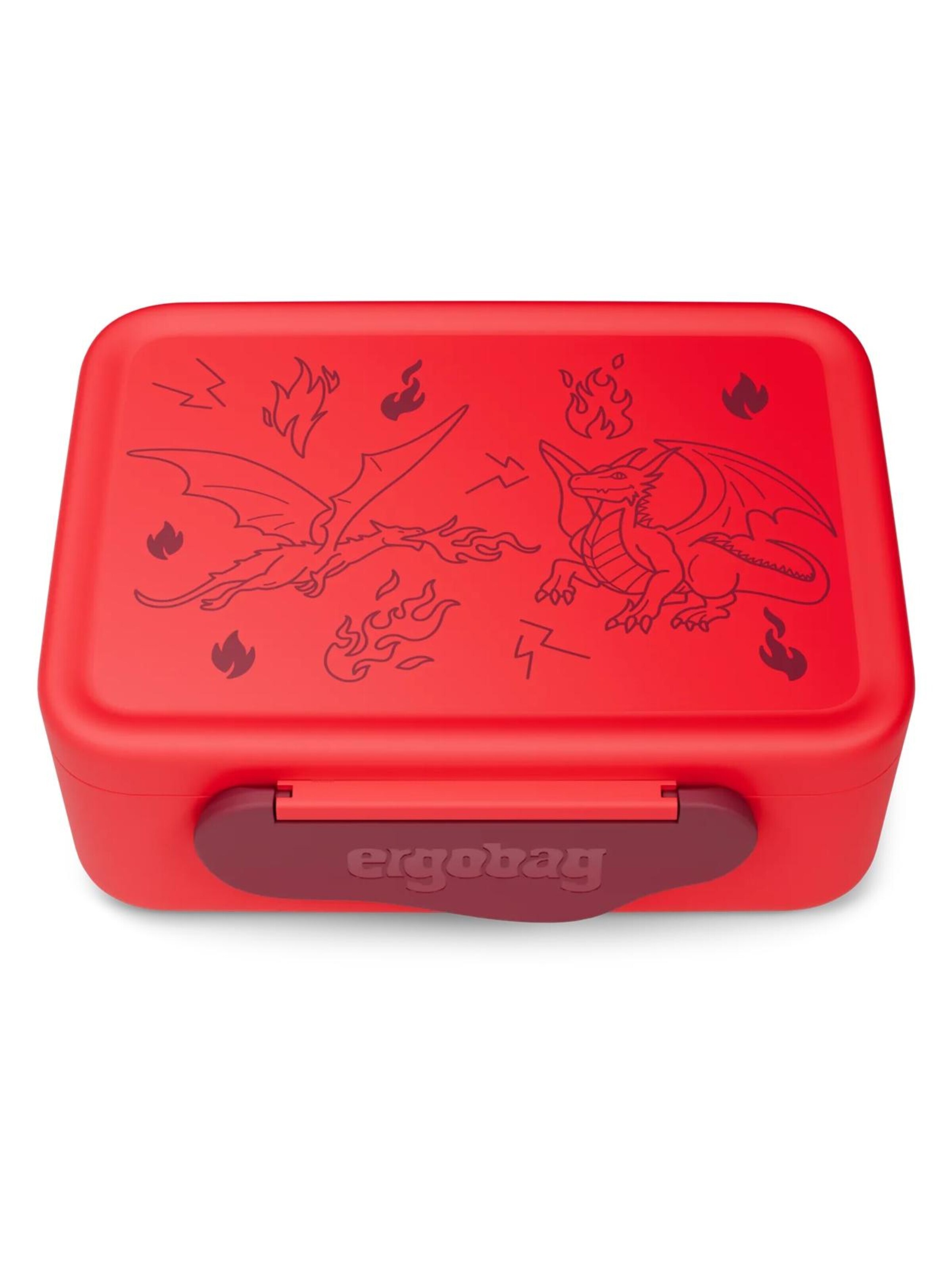 ergobag Bag 'Brotdose Brotdose' in Red: front