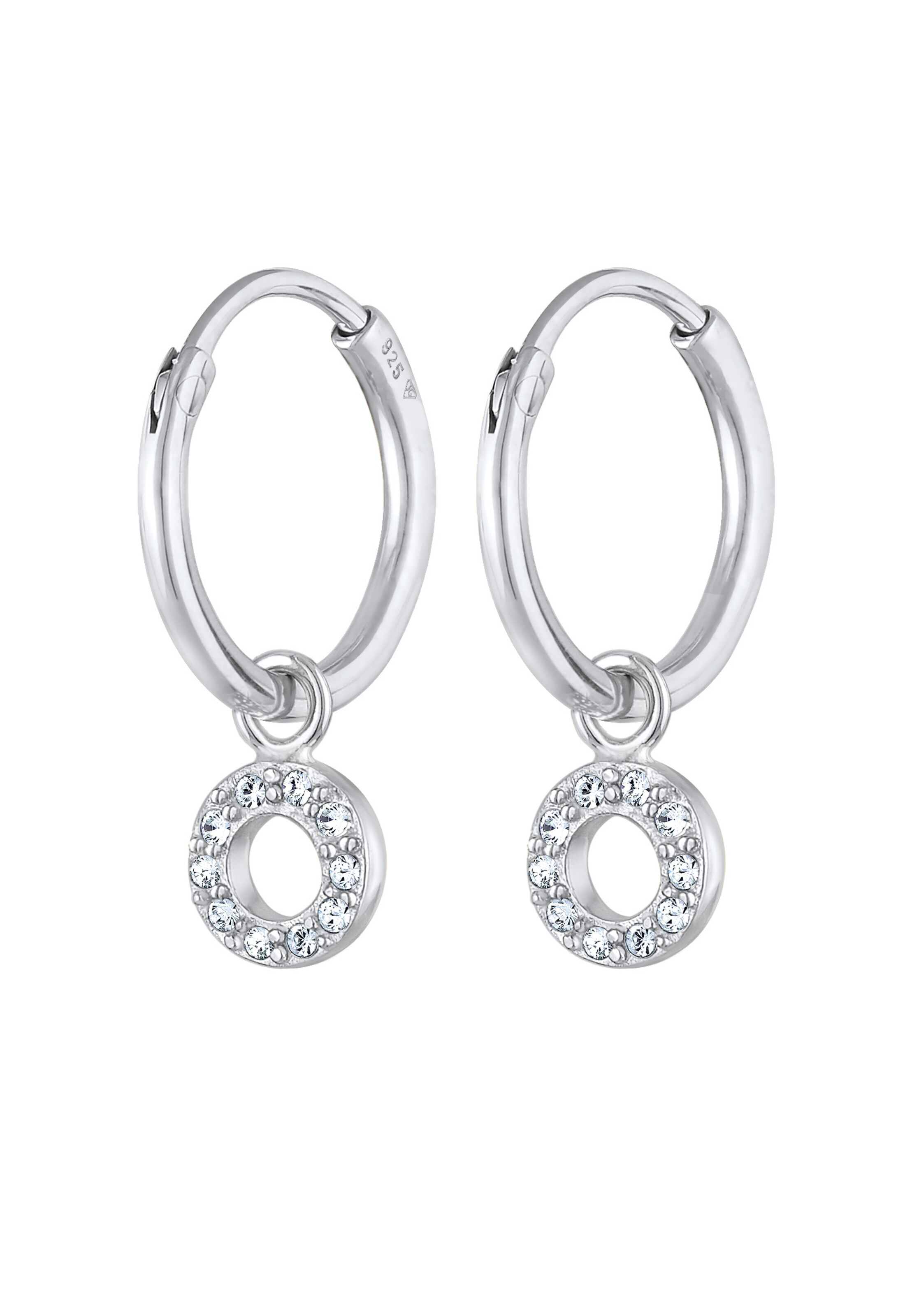 ELLI Earrings in Silver: front