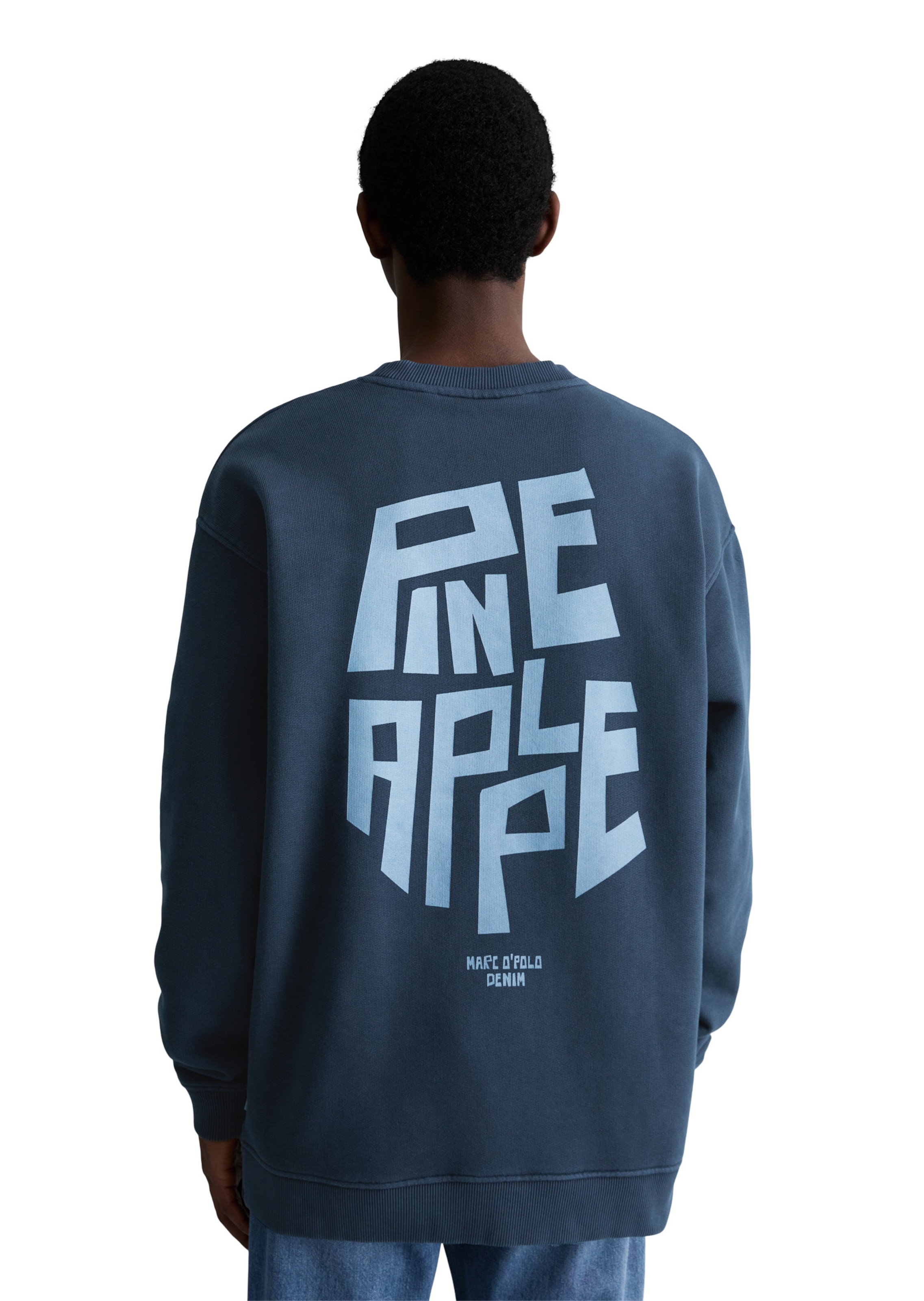 Marc O'Polo DENIM Sweatshirt in Blue: front