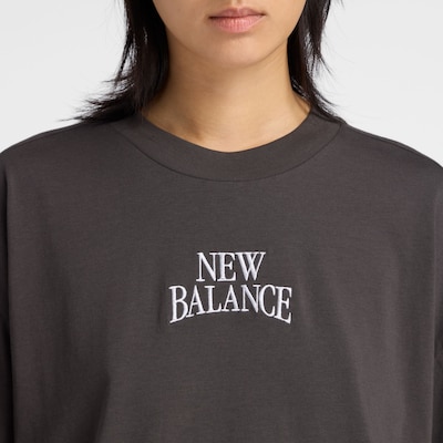 new balance Oversized shirt 'Trackside' in XXL in Black / White, Item view