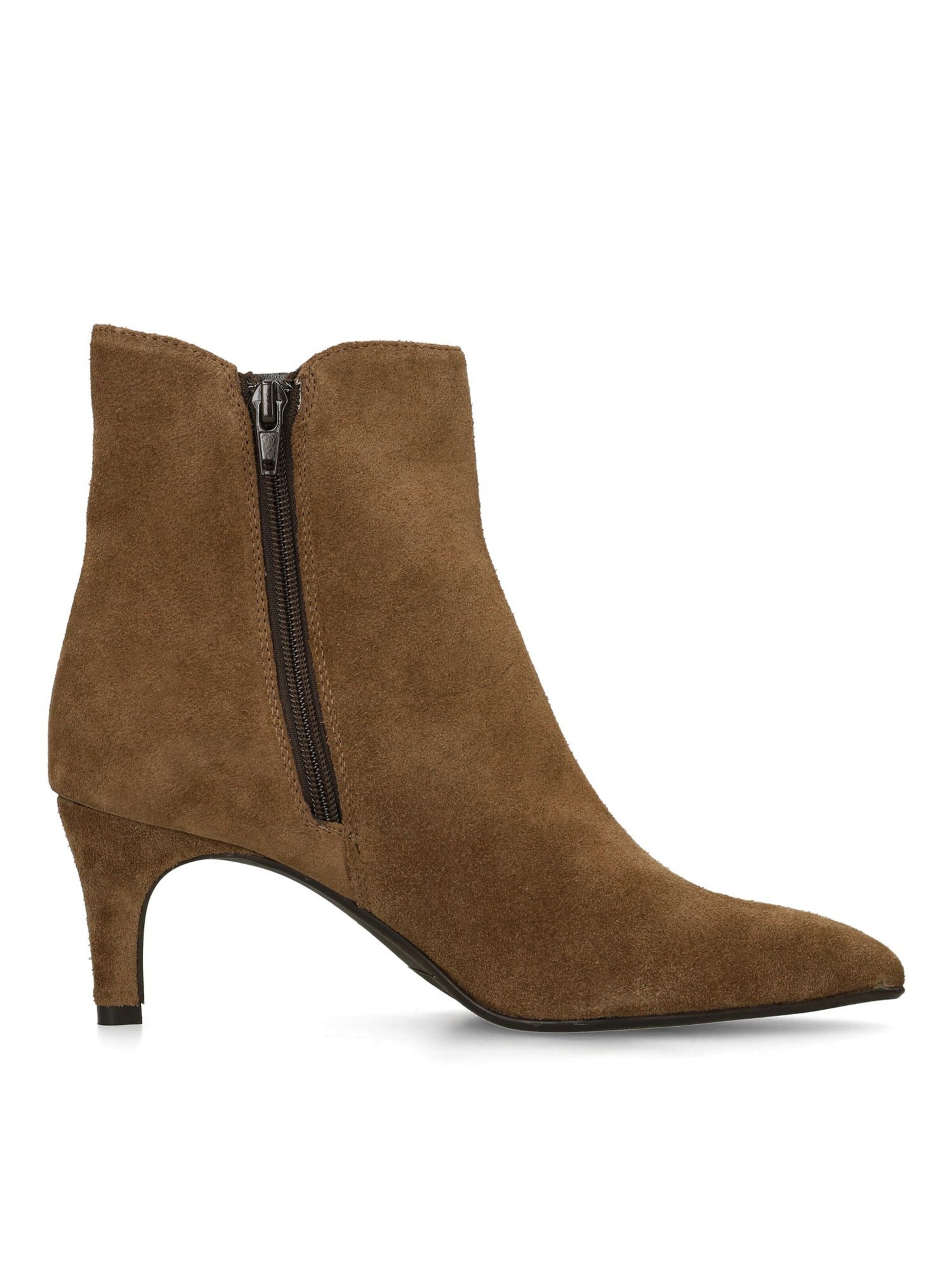 MANFIELD Ankle Boots in Brown